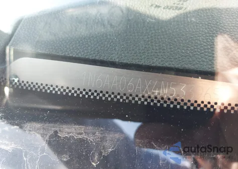 2004 Nissan Titan Xe из США, поврежденный, VIN 1N6AA06AX4N533965